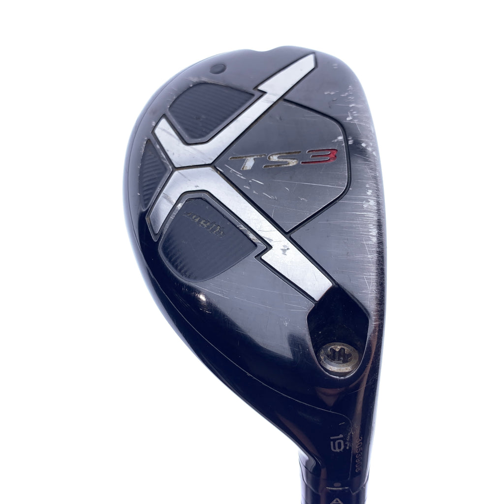 Used Titleist TS3 3 Hybrid / 19.0 Degrees / Stiff Flex
