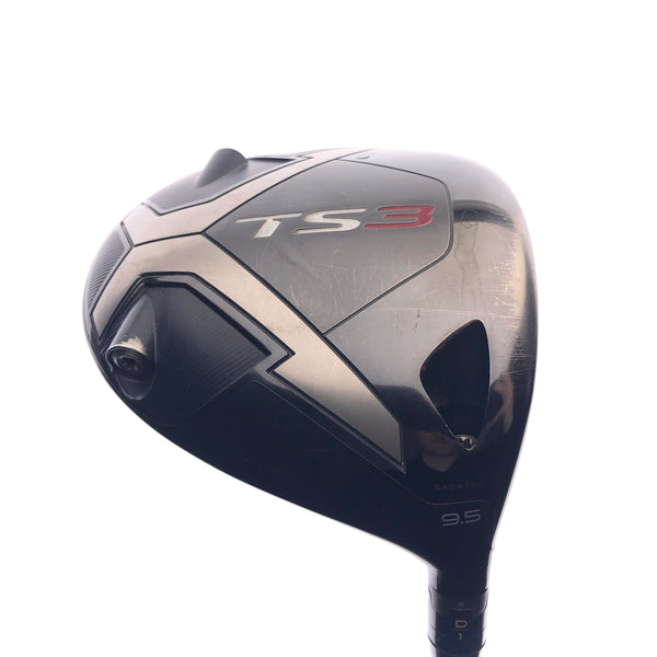 Used Titleist TS3 Driver / 9.5 Degrees / Stiff Flex