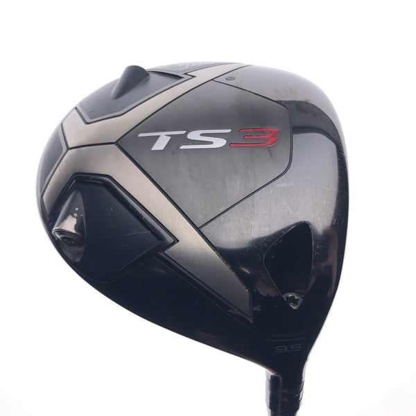 Used Titleist TS3 Driver / 9.5 Degrees / Stiff Flex