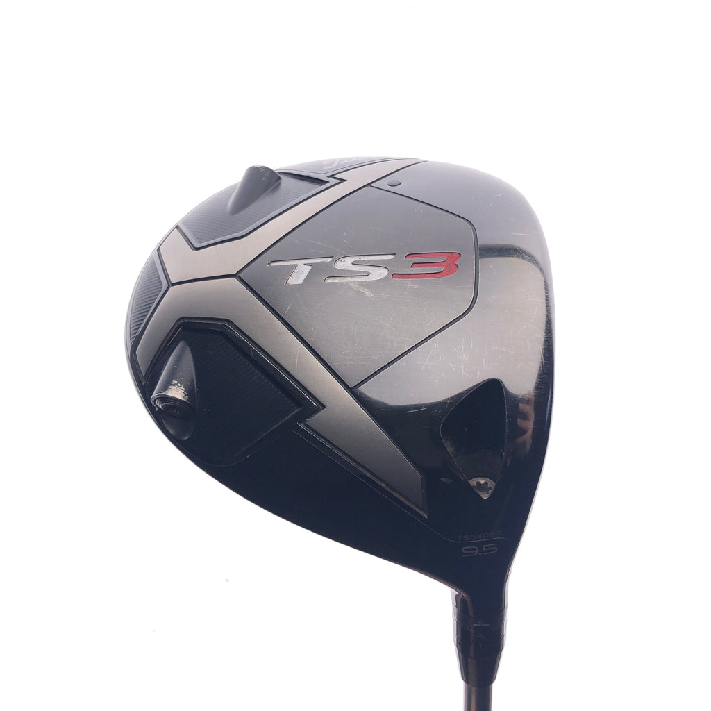 Used Titleist TS3 Driver / 9.5 Degrees / Stiff Flex