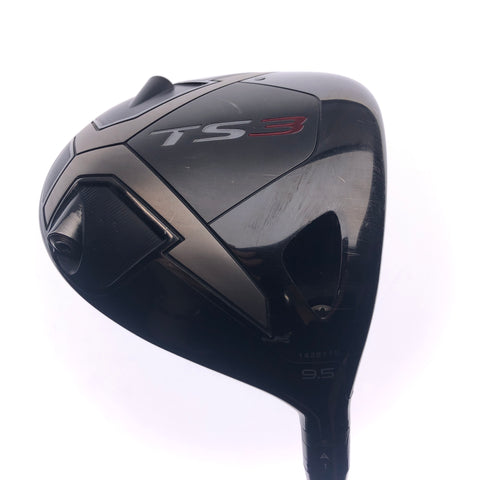 Used Titleist TS3 Driver / 9.5 Degrees / Stiff Flex