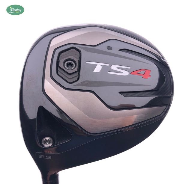 Used Titleist TS4 Driver / 9.5 Degrees / Tensei Blue AV Stiff Flex / Left-Handed