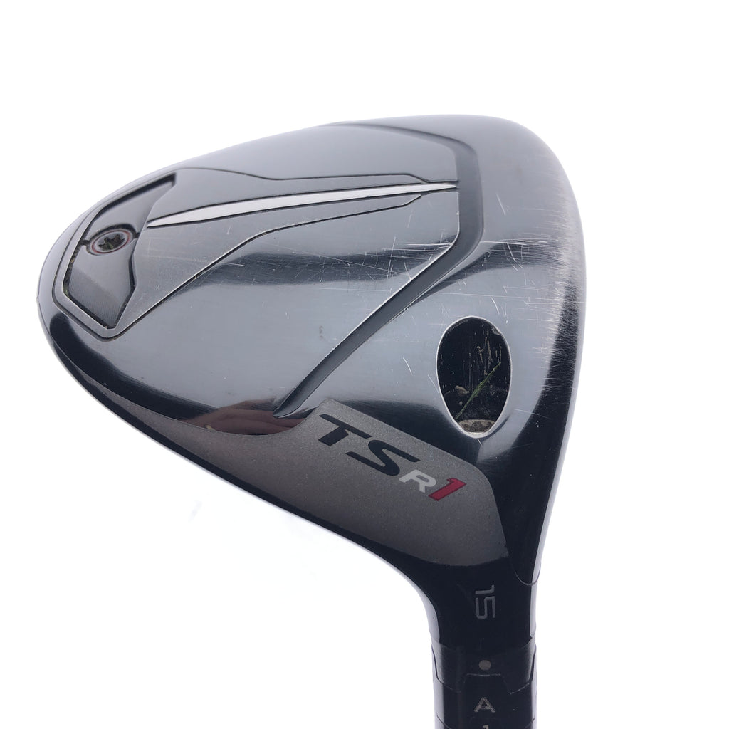 Used Titleist TSR 1 3 Fairway Wood / 15 Degrees / Soft Regular Flex