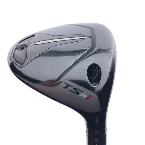 Used Titleist TSR 1 3 Fairway Wood / 15 Degrees / Soft Regular Flex