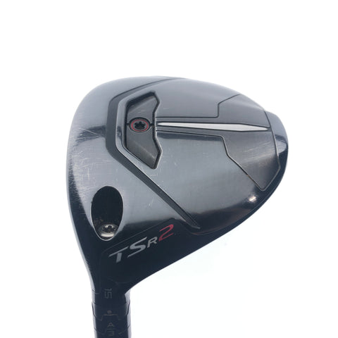 Used Titleist TSR 2 3 Fairway Wood / 15 Degrees / Accra Stiff Flex / Left-Handed