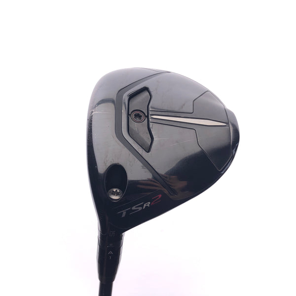 Used Titleist TSR 2 3 Fairway Wood / 15 Degrees / Stiff Flex / Left-Handed