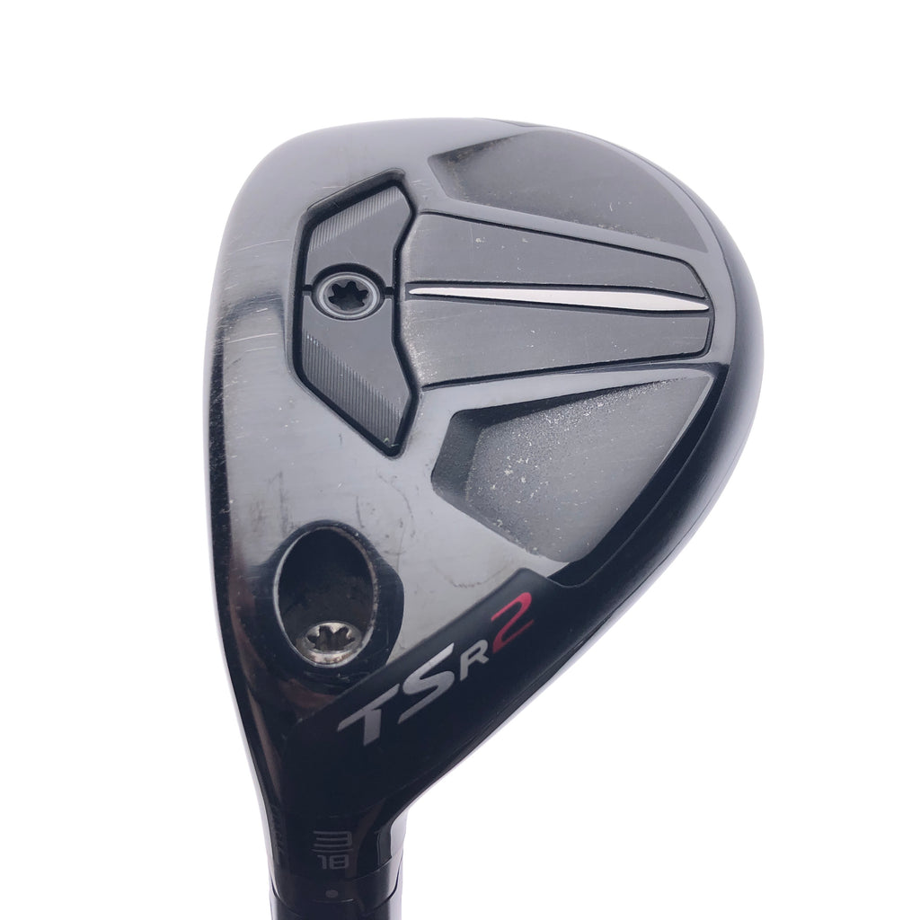 Used Titleist TSR 2 3 Hybrid / 18 Degrees / Stiff Flex / Left-Handed