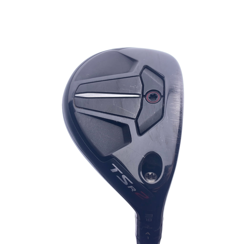 Used Titleist TSR 2 3 Hybrid / 18 Degrees / X-Stiff Flex