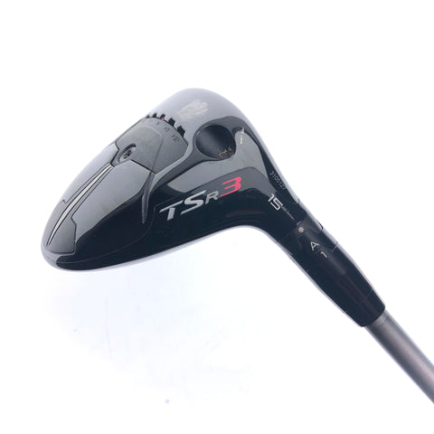 Used Titleist TSR 3 3 Fairway Wood / 15 Degrees / Soft Regular Flex