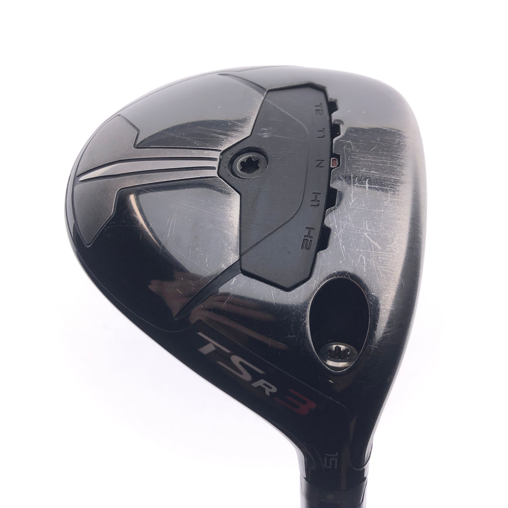 Used Titleist TSR 3 3 Fairway Wood / 15 Degrees / Stiff Flex