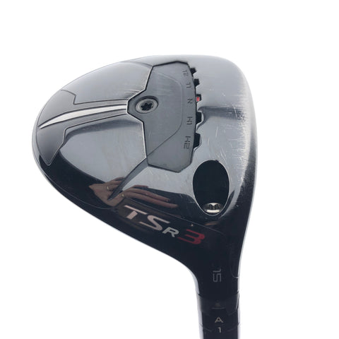 Used Titleist TSR 3 3 Fairway Wood / 15 Degrees / Stiff Flex