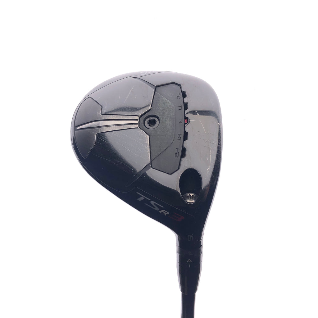 Used Titleist TSR 3 3 Fairway Wood / 15 Degrees / Stiff Flex