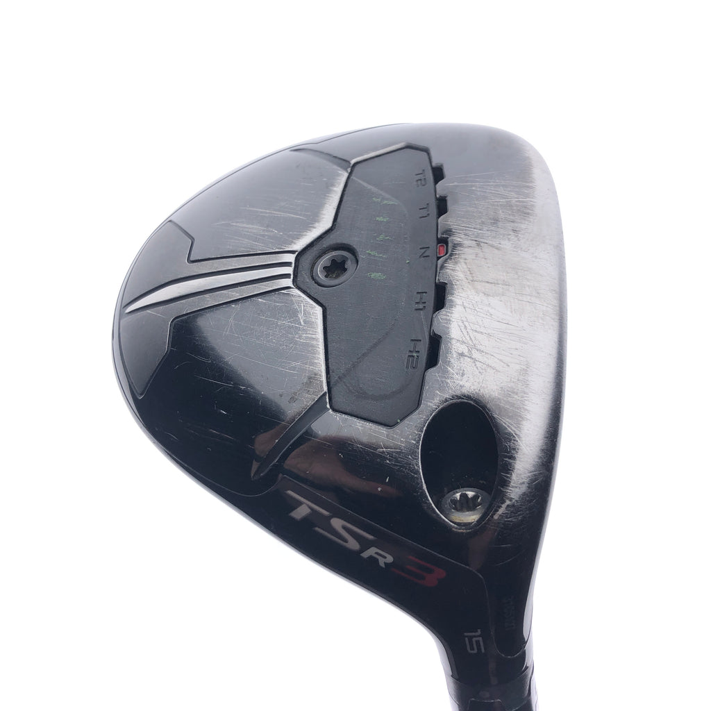 Used Titleist TSR 3 3 Fairway Wood / 15 Degrees / Stiff Flex