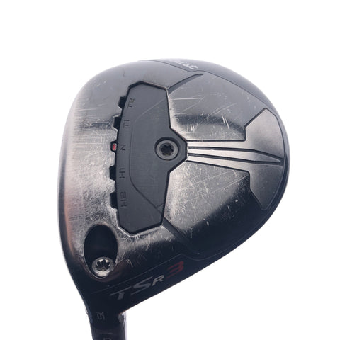 Used Titleist TSR 3 3 Fairway Wood / 15 Degrees / TX Flex / Left-Handed