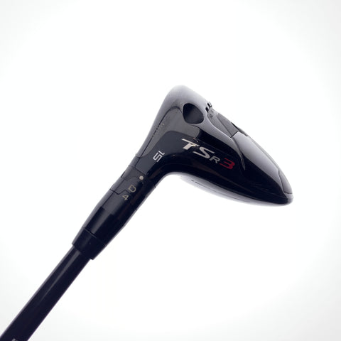 Used Titleist TSR 3 3 Fairway Wood / 15 Degrees / X-Stiff Flex / Left-Handed