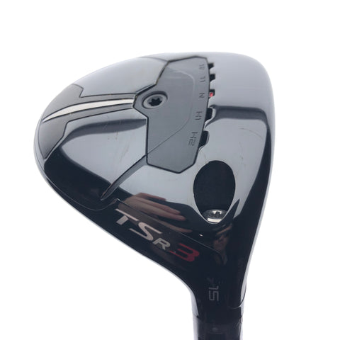 Used Titleist TSR 3 3 Fairway Wood / 15 Degrees / X-Stiff Flex