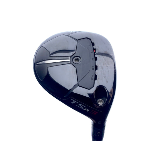 Used Titleist TSR 3 3 Fairway Wood / 15.0 Degrees / Regular Flex