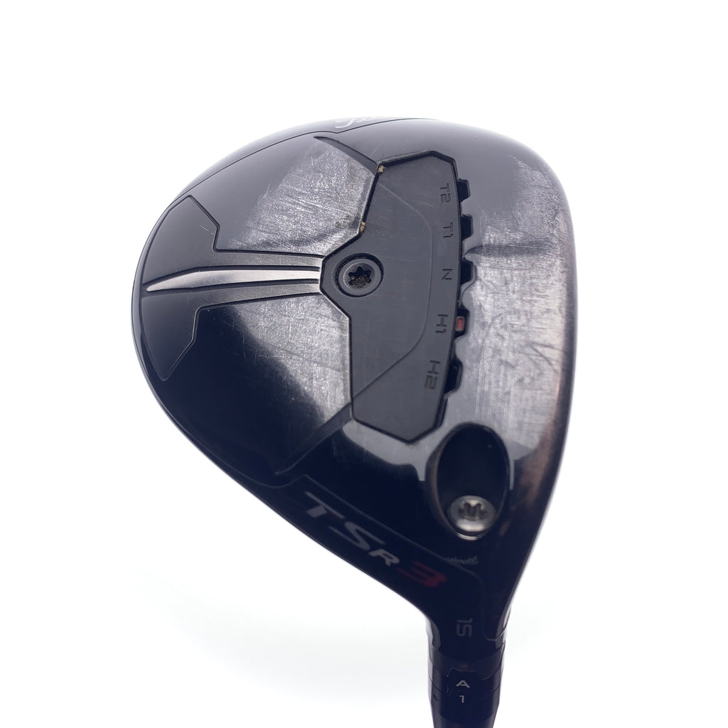 Used Titleist TSR 3 3 Fairway Wood / 15.0 Degrees / Stiff Flex