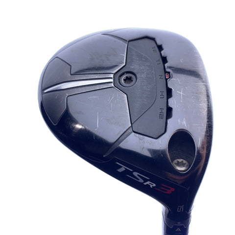 Used Titleist TSR 3 3 Fairway Wood / 15.0 Degrees / X-Stiff Flex