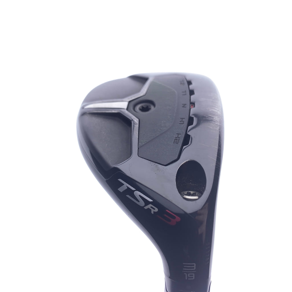 Used Titleist TSR 3 3 Hybrid / 19 Degrees / Stiff Flex