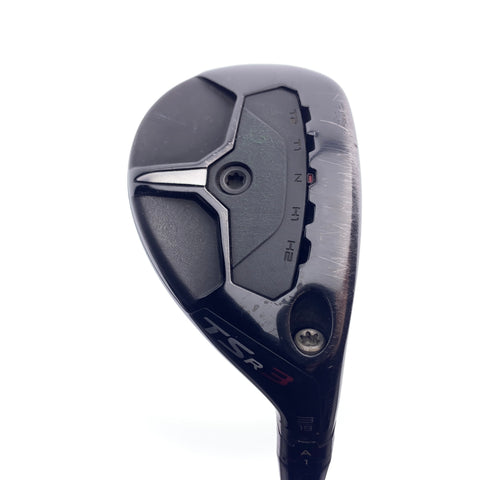 Used Titleist TSR 3 3 Hybrid / 19.0 Degrees / Stiff Flex