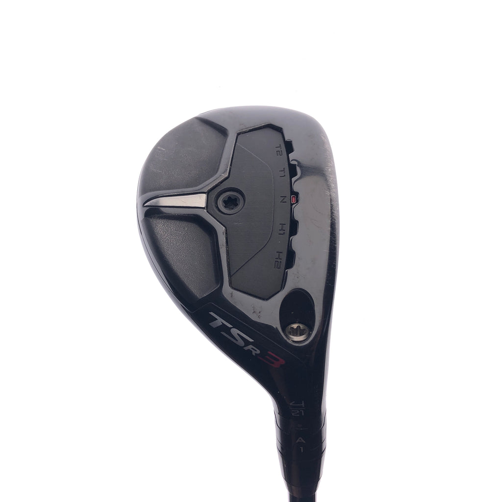 Used Titleist TSR 3 4 Hybrid / 21 Degrees / Stiff Flex