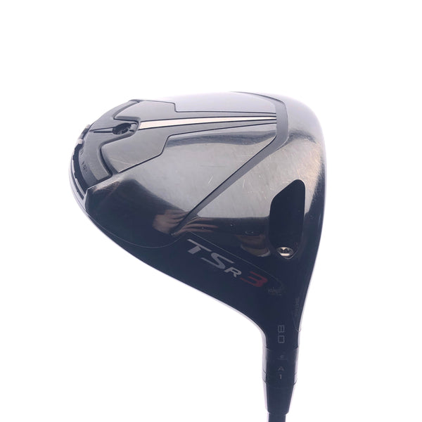 Used Titleist TSR 3 Driver / 8.0 Degrees / Stiff Flex