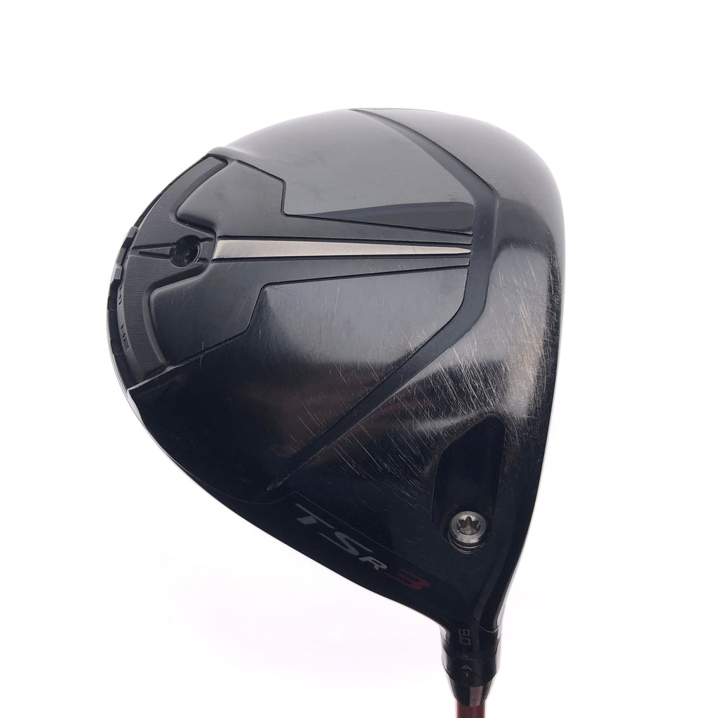 Used Titleist TSR 3 Driver / 8.0 Degrees / TOUR AD X-Stiff Flex