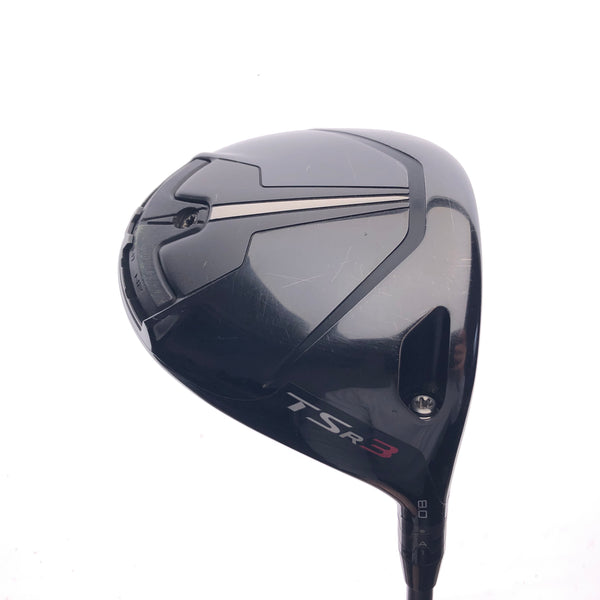 Used Titleist TSR 3 Driver / 8.0 Degrees / X-Stiff Flex
