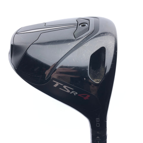 Used Titleist TSR 4 Driver / 8.0 Degrees / Small Batch HZRDUS Stiff Flex