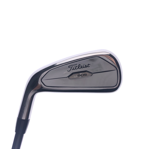 Used Titleist U505 2023 2 Hybrid / Stiff Flex / 18 Degrees / Left-Handed