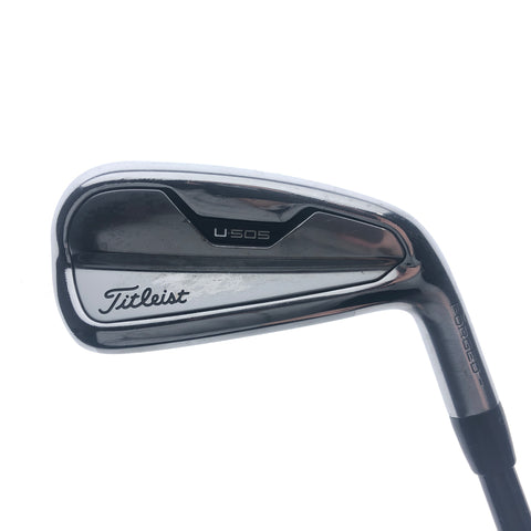 Used Titleist U505 4 Hybrid / 22 Degrees / Stiff Flex