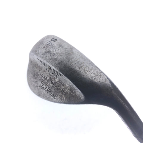 Used Titleist Vokey Black Nickel Lob Wedge / 58.0 Degrees / Wedge Flex