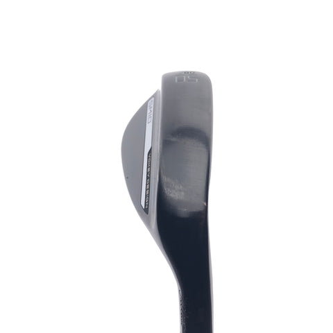Used Titleist Vokey SM10 Black Vapor Gap Wedge / 50.0 Degrees / Wedge Flex