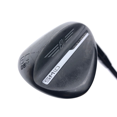 Used Titleist Vokey SM10 Black Vapor Lob Wedge / 60.0 Degrees / Wedge Flex