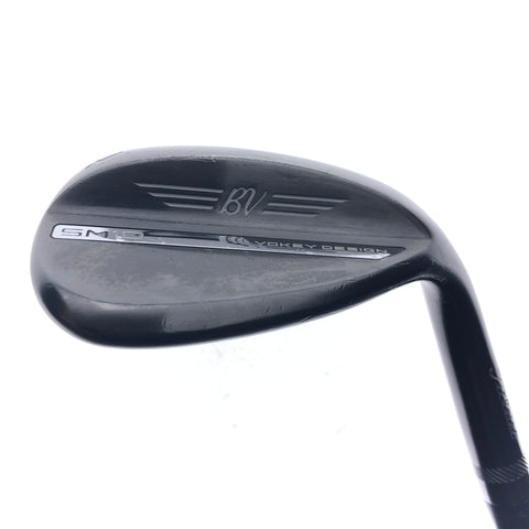Used Titleist Vokey SM10 Black Vapor Lob Wedge / 60.0 Degrees / Wedge Flex