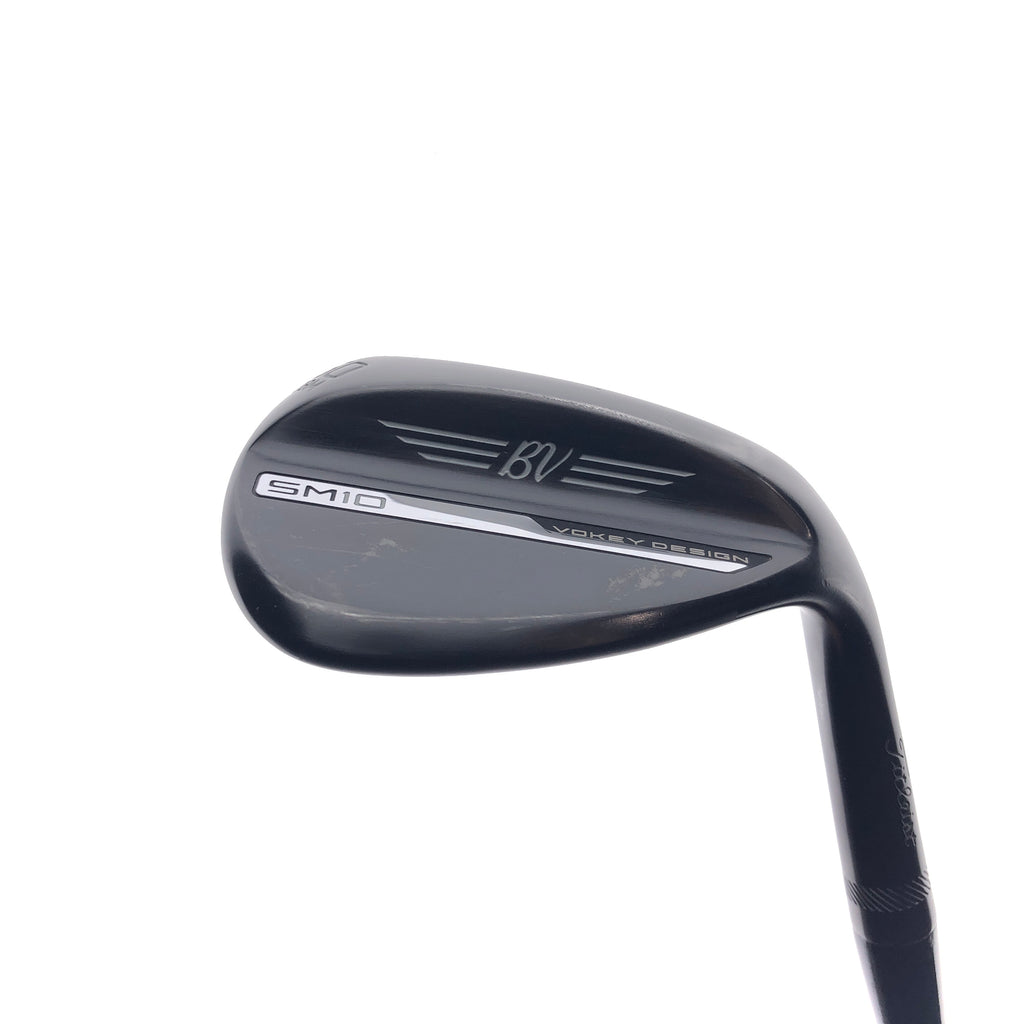 Used Titleist Vokey SM10 Black Vapor Lob Wedge / 60.0 Degrees / Wedge Flex