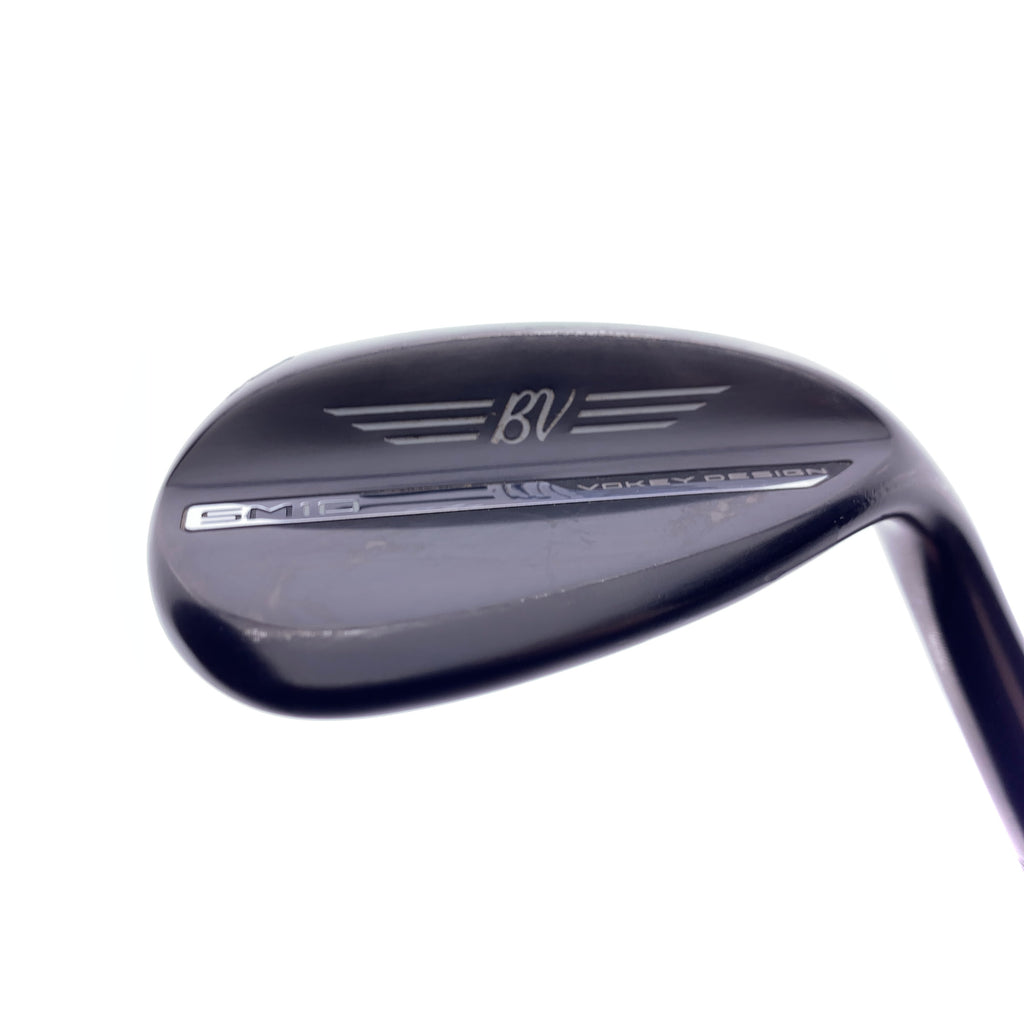 Used Titleist Vokey SM10 Black Vapor Lob Wedge / 60.0 Degrees / Wedge Flex