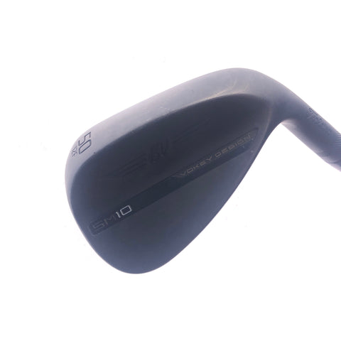 Used Titleist Vokey SM10 Jet Black Gap Wedge / 50.0 Degrees / Wedge Flex