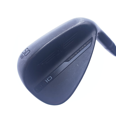 Used Titleist Vokey SM10 Jet Black Gap Wedge / 50.0 Degrees / Wedge Flex