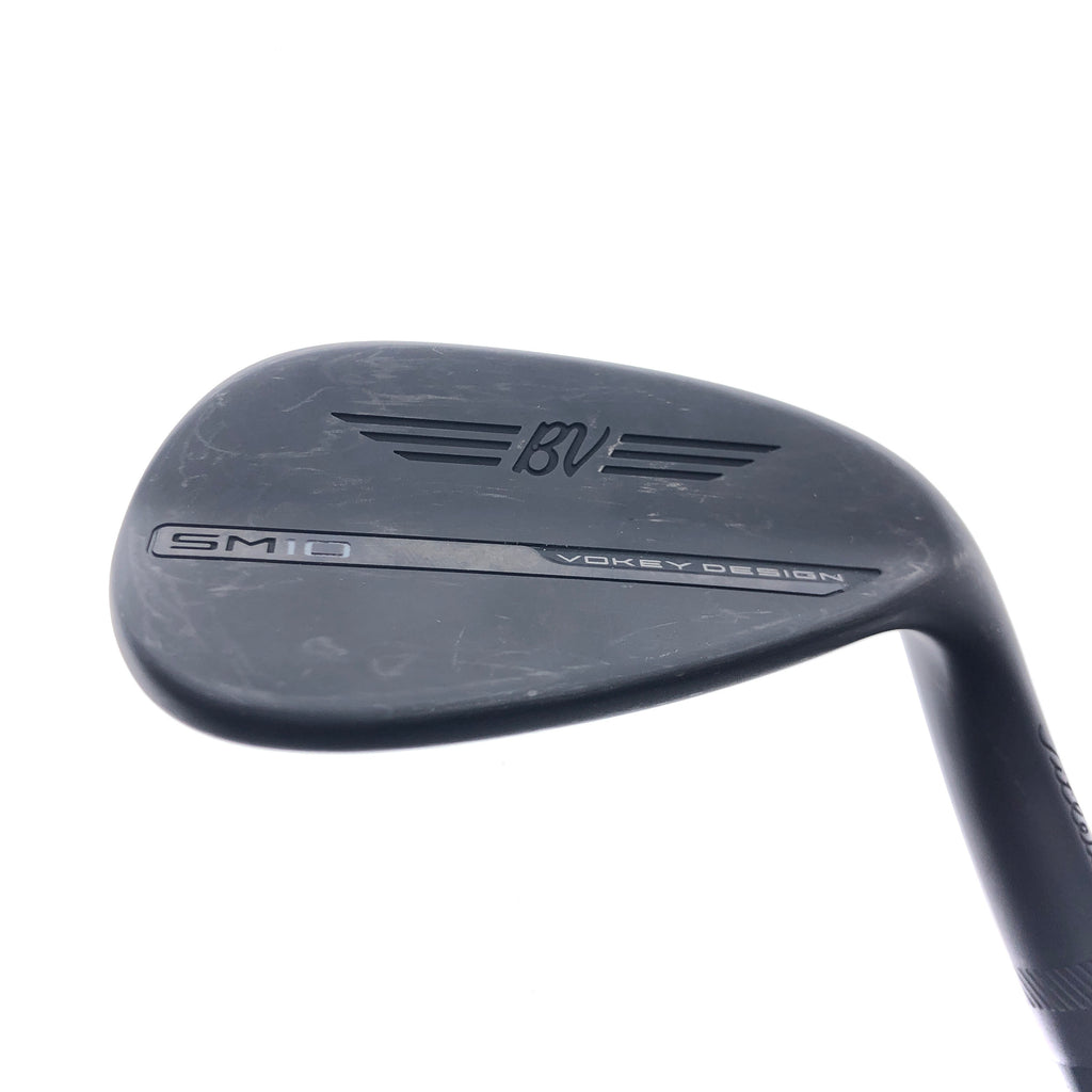 Used Titleist Vokey SM10 Jet Black Gap Wedge / 50.0 Degrees / Wedge Flex