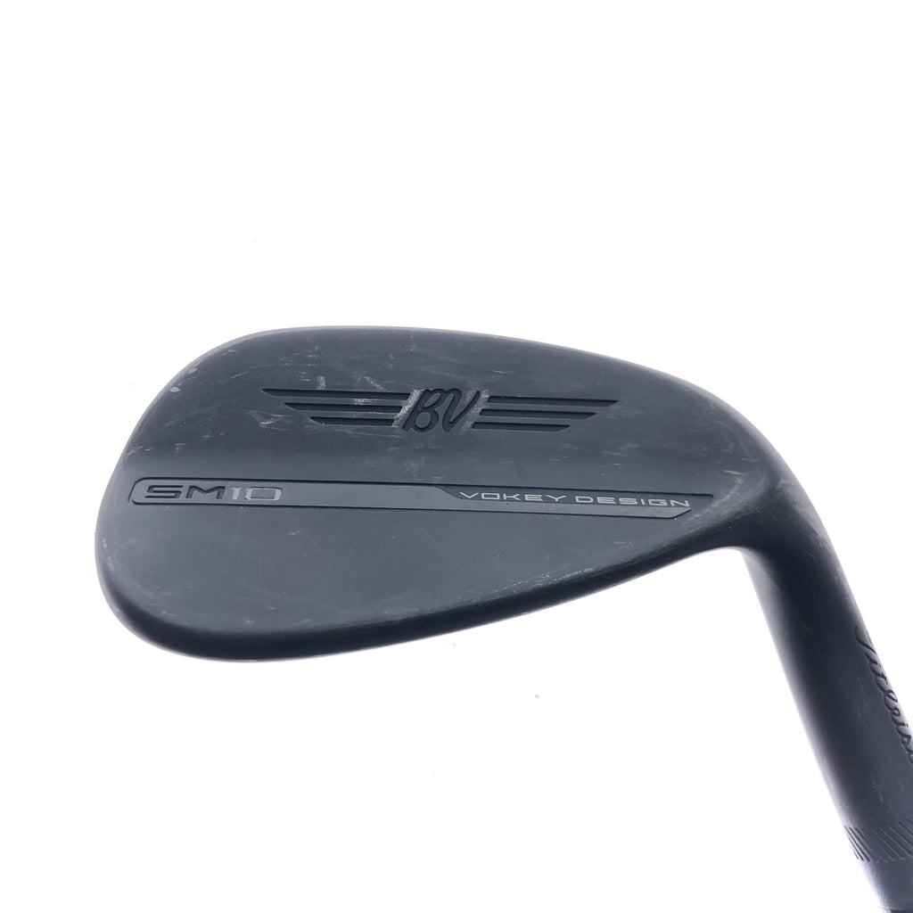 Used Titleist Vokey SM10 Jet Black Gap Wedge / 50.0 Degrees / Wedge Flex