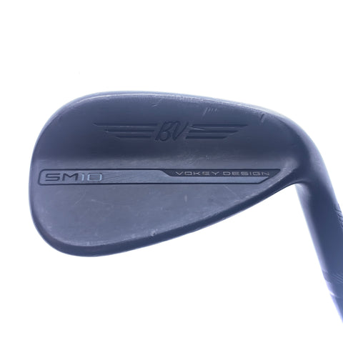 Used Titleist Vokey SM10 Jet Black Gap Wedge / 50.0 Degrees / Wedge Flex