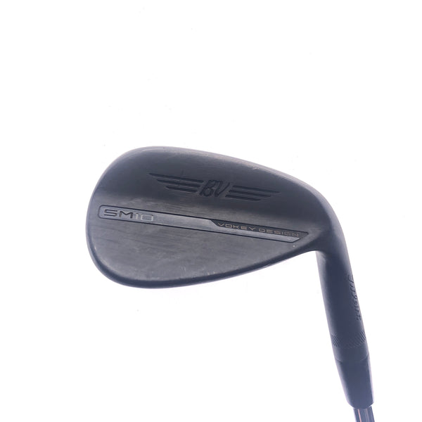 Used Titleist Vokey SM10 Jet Black Gap Wedge / 50.0 Degrees / Wedge Flex