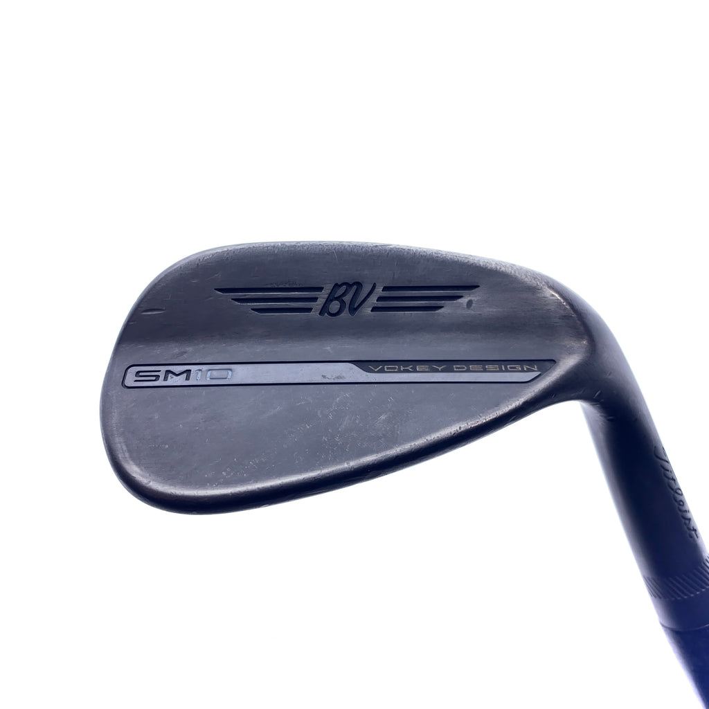 Used Titleist Vokey SM10 Jet Black Gap Wedge / 52.0 Degrees / Wedge Flex