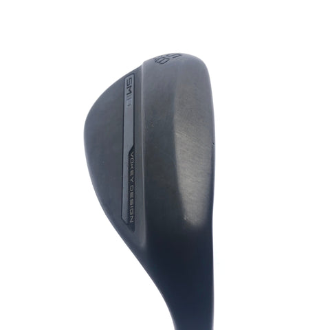 Used Titleist Vokey SM10 Jet Black Lob Wedge / 58.0 Degrees / Stiff Flex