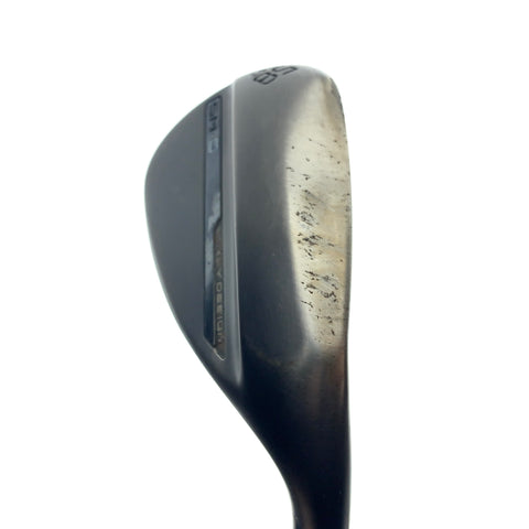 Used Titleist Vokey SM10 Jet Black Lob Wedge / 58.0 Degrees / Stiff Flex