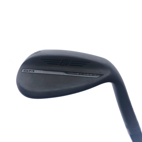 Used Titleist Vokey SM10 Jet Black Lob Wedge / 58.0 Degrees / Stiff Flex