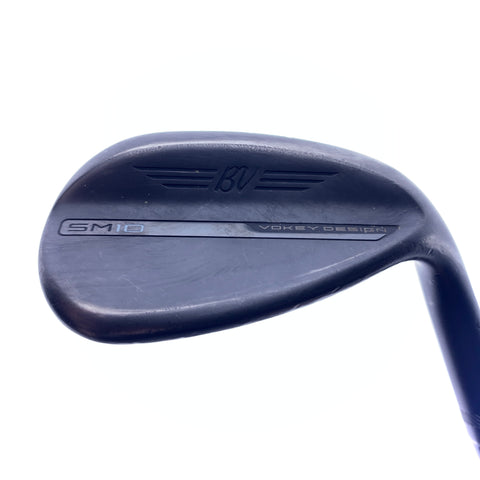Used Titleist Vokey SM10 Jet Black Lob Wedge / 58.0 Degrees / Wedge Flex