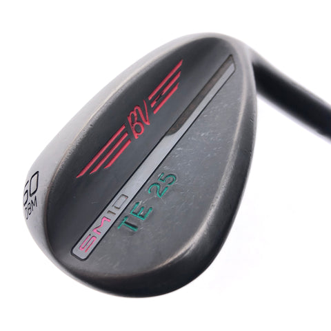Used Titleist Vokey SM10 Jet Black Lob Wedge / 60.0 Degrees / Stiff Flex